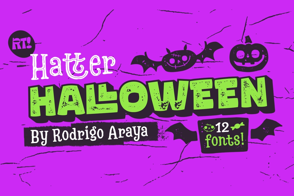 Fuente Hatter Halloween